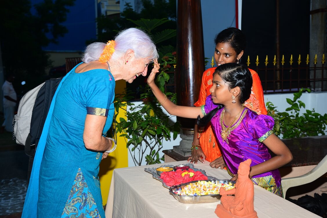 Arangetram function at our Agathe Illam